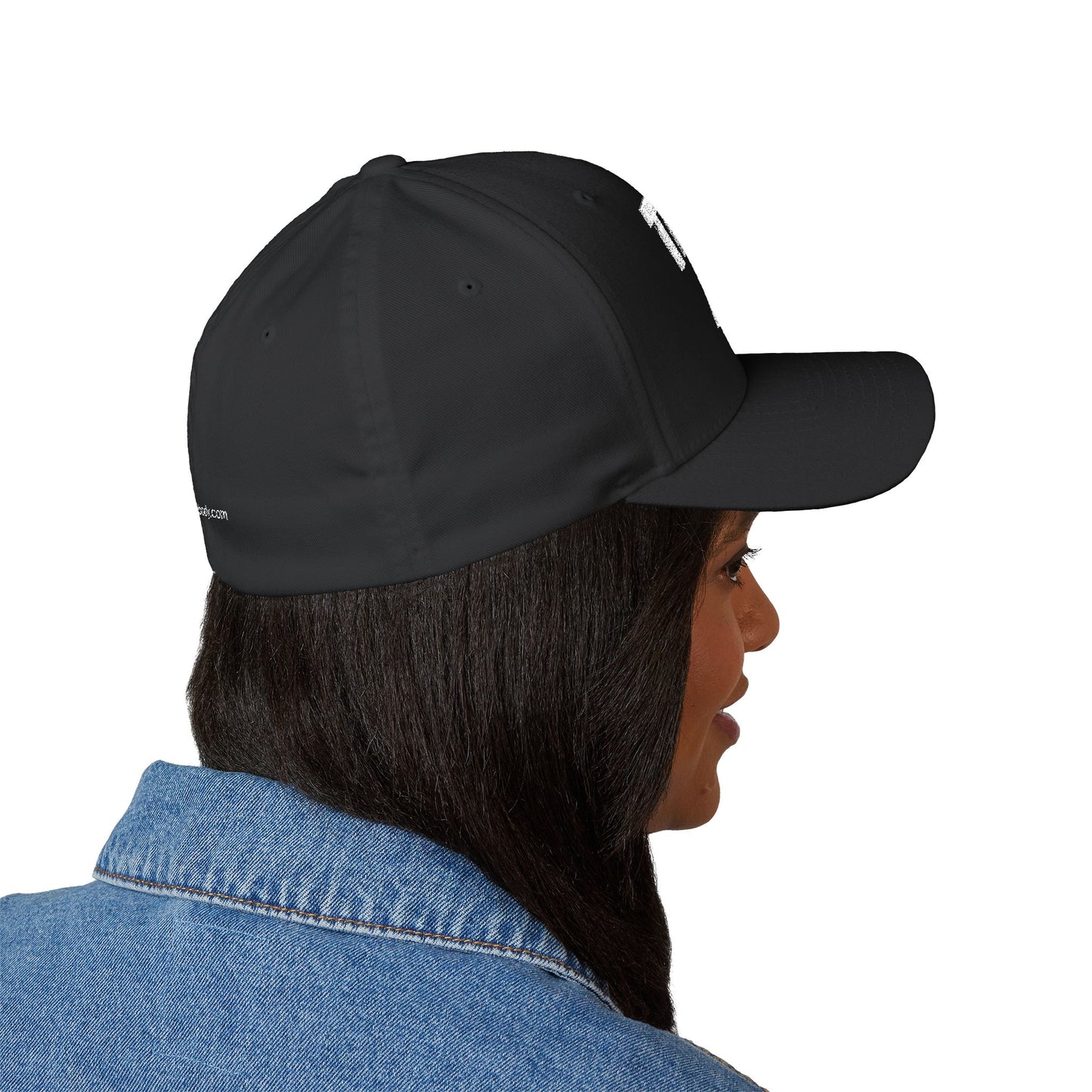 “Thick AF” Closed-Back Structured Cap (Embroidery): The Ultimate Statement Piece